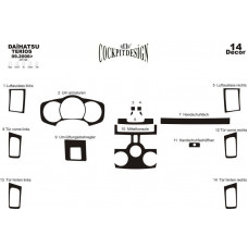 Daihatsu Terios Maun Kaplama 2006 sonrası 14 Parça