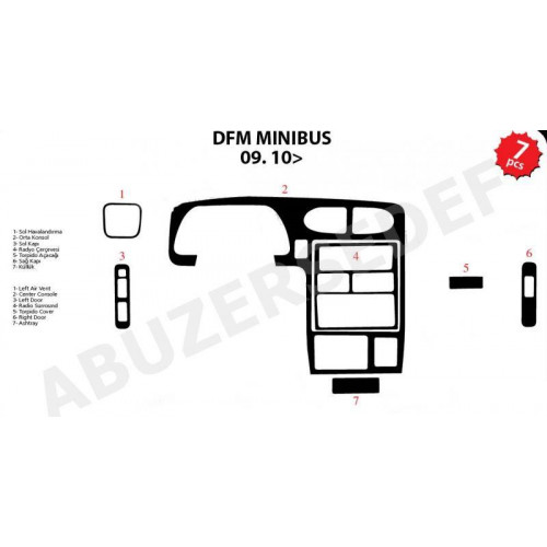 DFM Minibüs Maun Kaplama