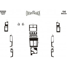 Dodge Nitro Maun Kaplama 2010 üzeri 17 Parça
