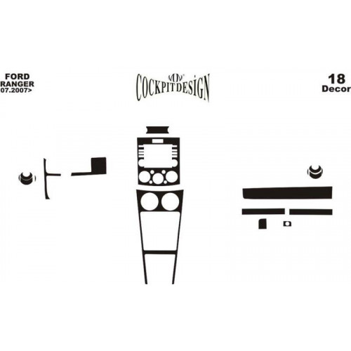Ford Ranger Maun Kaplama 2006-2010 arası 18 Parça