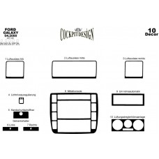 Ford Galaxy Maun Kaplama 2000 üzeri 10 Parça