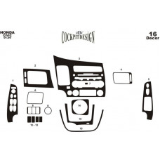 Honda Civic Maun Kaplama 2006-2011 arası 16 Parça 