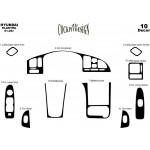 Hyundai Elantra Maun Kaplama 2004-2007 arası 10 Parça 