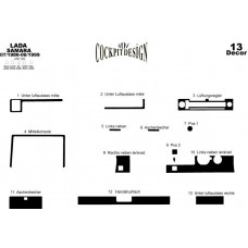Lada Samara Maun Kaplama 1986-1999 arası 13 Parça