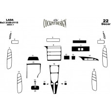 Lada 2115 Maun Kaplama 2003 üzeri 22 Parça