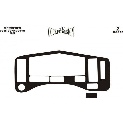 Mercedes Connecto 0345K Maun Kaplama 1997-2001 arası 2 Parça 