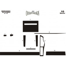 Mercedes 403 Maun Kaplama 1993-1995 arası 10 Parça