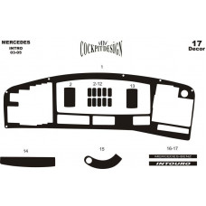 Mercedes intro Maun Kaplama 2003-2005 17 Parça