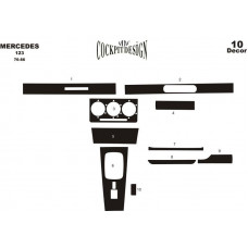 Mercedes 123 Maun Kaplama 1976-1986 10 Parça