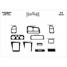 Mitsubishi Galant Maun Kaplama 1993-1996 ARASI 11Parça