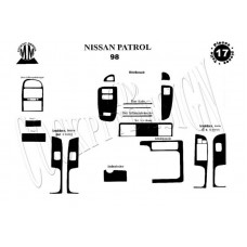 Nissan Patrol Maun Kaplama 1998 üzeri 17 Parça