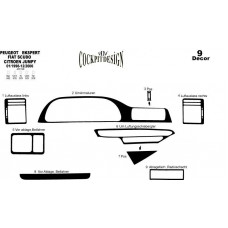 Peugeot Expert Scudo Jumpy Maun Kaplama 1996-2006 üzeri 9 Parça