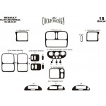 Renault Clio Alüminyum Kaplama 1998-2001 arası 18 Parça 