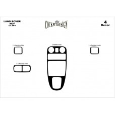 Rover MGF Maun Kaplama 1996-2000 4 Parça