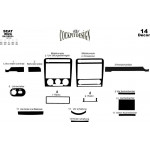 Seat İbiza Alüminyum Kaplama 2002 - 2010 Arası 14 Parça
