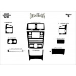 Seat İbiza Maun Kaplama 1999-2002 Arası 9 Parça