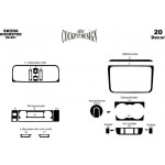 Skoda Fabia - Roomster Maun Kaplama 2006 üzeri 20 Parça