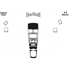 Toyota Corolla Maun Kaplama 2007-2011 arası 11Parça
