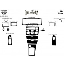 Toyota Corolla Maun Kaplama 2004-2007 19Parça