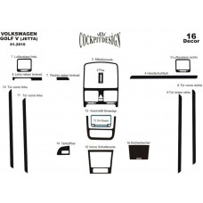 Volkswagen Jetta Maun Kaplama 2010 üzeri 16 Parça