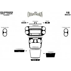 Volkswagen Golf 5 Plus Maun Kaplama 2004 16 Parça