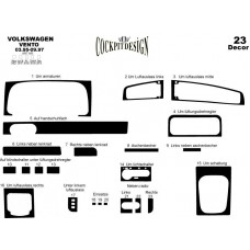 Volkswagen Vento Maun Kaplama 1995-1997 23 Parça