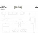 Volvo S70 / V70 Maun Kaplama 1997-2000 arası 13 Parça 