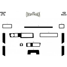 Volvo 940 Maun Kaplama 1990-1998 12 Parça