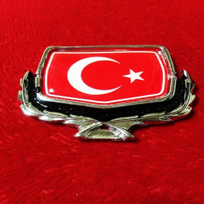 Döküm Arma Türk Bayrak