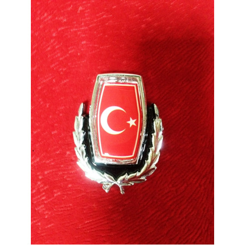 Metal Arma Türk Bayrağı