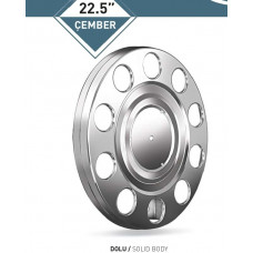 22,5'' ÇEMBER MODEL METAL NİKEL JANT KAPAĞI DOLU GÖVDE