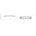 10 Ledli Dekoratif Led Lamba Beyaz 12-24 Volt Su geçirmez