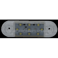 Dekoratif 9 Ledli oval led lamba