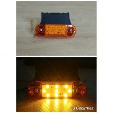 Braketli Dekoratif 9 Ledli oval led lamba