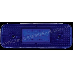 9 LEDLİ SİDE MARKER LED LAMBA MAVİ