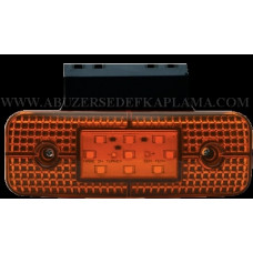 9 LEDLİ SİDE MARKER BRAKETLİ LED LAMBA