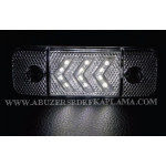 12 LED SIDE MARKER LAMBA BEYAZ