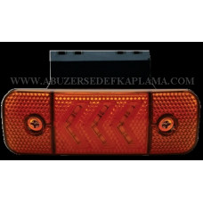 12 LEDLİ SİDE MARKER BRAKETLİ LED LAMBA