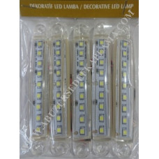 Parmak Led 5 Li Paket beyaz