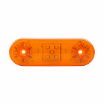 Side Marker Lamba 17 Led 12/24V Mavi