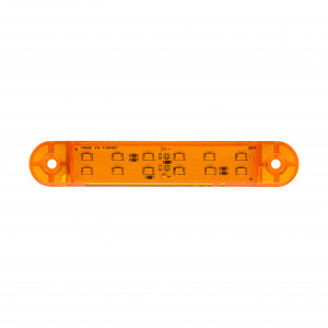 Dekoratif Led Lamba 12 Ledli Çift Sıralı Sarı