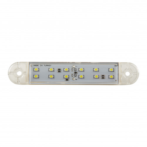 Dekoratif Led Lamba 12 Ledli Çift Sıralı Beyaz