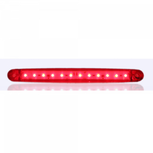 12 LED Dekoratif Led Lamba Kırmızı 12-24 Volt Su geçirmez