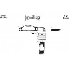 Audi A6 2008 Maun Kaplama 10 Parça