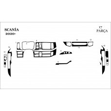 Scania R Maun Kaplama 2020-17 Parça