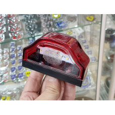 Plaka Lamba Ledli Universal Kırmızı 24-Volt 2 Adet