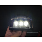 Krom Plaka Lamba Ledli.. 12-24 Volt 2 Adet