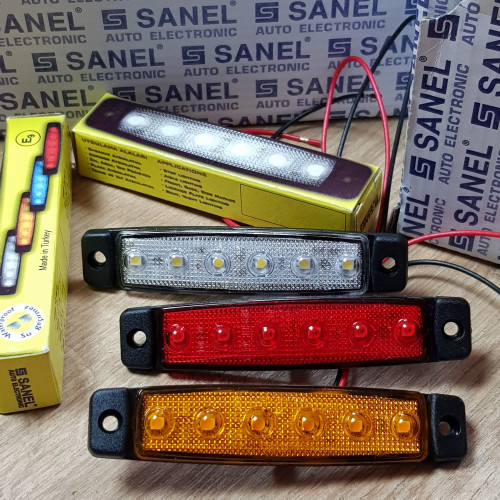 Sanel Parmak Led Lamba 6 Led 24 Volt