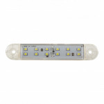 Led Lamba 12 Ledli Çift Sıralı Su geçirmez 12-24 Volt  2.Adet