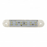 Led Lamba 12 Ledli Çift Sıralı Su geçirmez 12-24 Volt  2.Adet